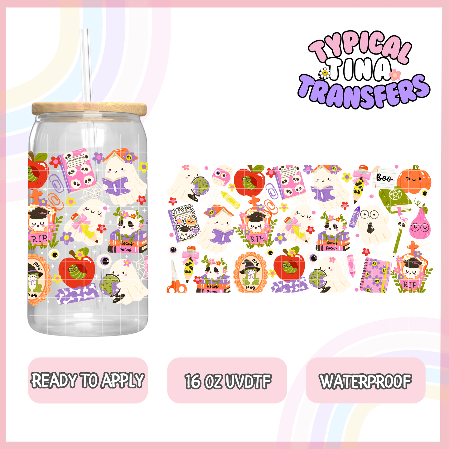 UVDTF #8226 | 16oz UVDTF Wrap | POD